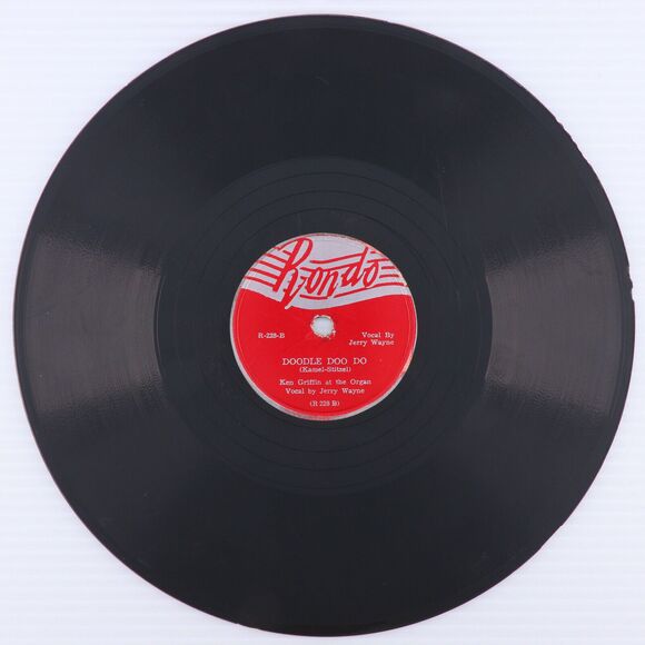 Ken Griffin – You Can't Be True Dear / Doodle Doo Do 1948 10" 78rpm Record R-228 - Picture 2 of 16